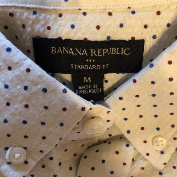 Banana Republic Standard Fit Shirt Medium - Picture 4 of 5